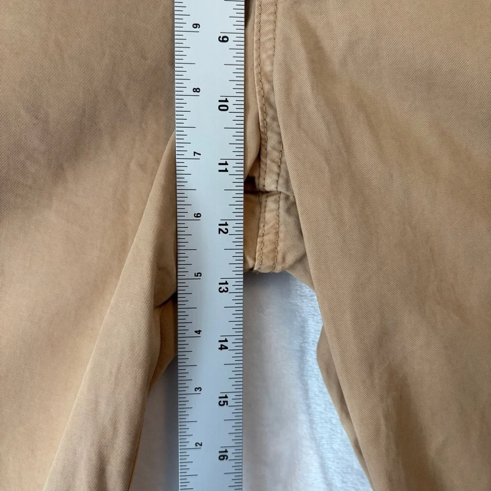 J Crew womens tan casual straight leg Slouchy boyfriend chino pant size 29 AV253